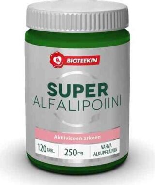 Suomen Bioteekki Oy Bioteekin Super Alfalipoiini 120 tablettia