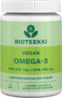 Suomen Bioteekki Oy Bioteekki Vegan Omega-3 60 kapselia