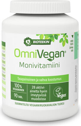 Suomen Bioteekki Oy OmniVegan Monivitamiini 90 tablettia