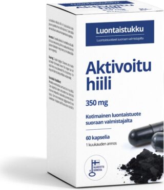 Suomen Luontaistukku Oy Aktivoitu hiili 350mg