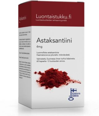 Suomen Luontaistukku Oy Astaksantiini 4mg