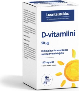 Suomen Luontaistukku Oy D-vitamiini 50mcg
