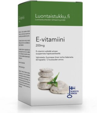 Suomen Luontaistukku Oy E-vitamiini 200mg