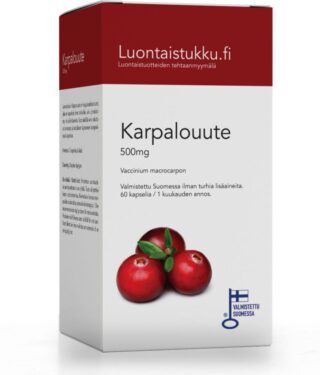 Suomen Luontaistukku Oy Karpalo 500mg