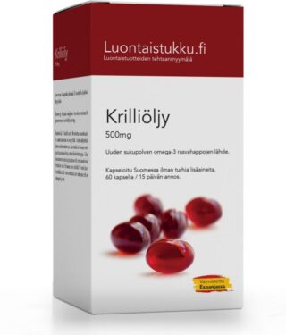 Suomen Luontaistukku Oy Krilliöljy 500mg