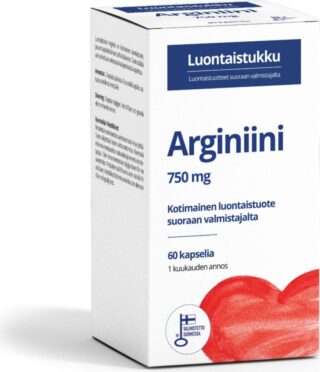 Suomen Luontaistukku Oy L-Arginiini 750mg