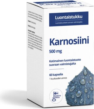 Suomen Luontaistukku Oy L-Karnosiini 500mg