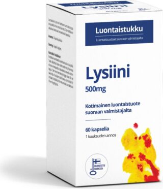Suomen Luontaistukku Oy L-Lysiini 500mg