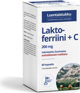 Suomen Luontaistukku Oy Laktoferriini 200mg