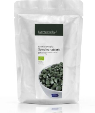 Suomen Luontaistukku Oy Luomu Spirulina-tabletit