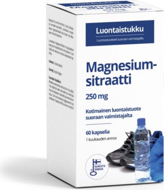 Suomen Luontaistukku Oy Magnesiumsitraatti 250mg