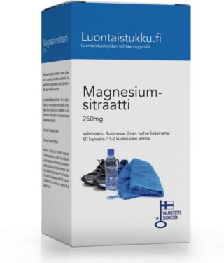 Suomen Luontaistukku Oy Magnesiumsitraatti 250mg
