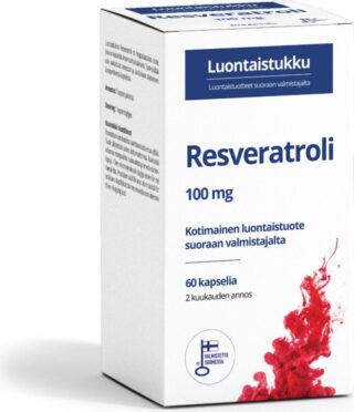 Suomen Luontaistukku Oy Resveratroli 100mg