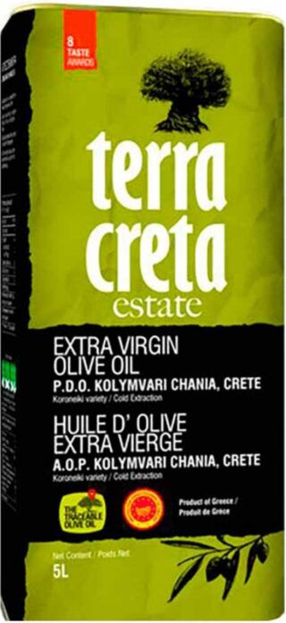 Terra Creta extra-neitsytoliiviöljy PDO 5000ml