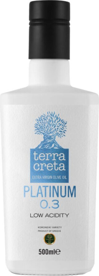 Terra Creta Extra neitsytoliiviöljy PLATINUM 500ml