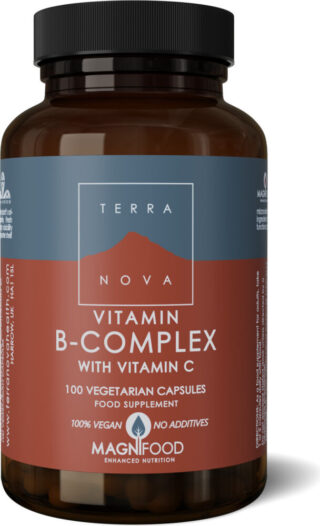 Terranova B-Complex+ Vitamin C, 100 kaps.