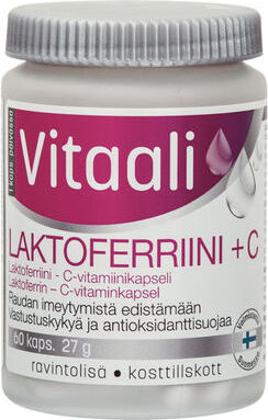 Vitaali Laktoferriini + C 60 kaps