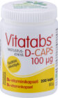 Vitatabs D-Caps 100 mikrog 200 kapselia