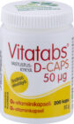 Vitatabs D-Caps 50 mikrog 200 kapselia
