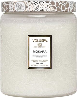 Voluspa Luxe Jar Candle Mokara, 1250 g Voluspa Tuoksukynttilät