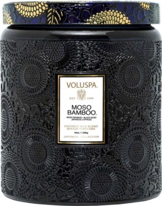 Voluspa Luxe Jar Candle Moso Bamboo, 1250 g Voluspa Tuoksukynttilät