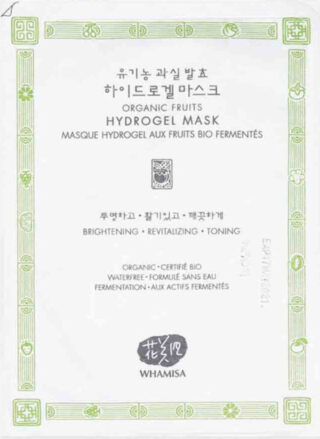 Whamisa Organic Fruits Hydro Gel Sheet Mask